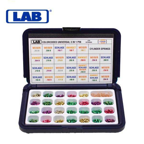 LAB - LMD3N1 - .003 - Mini DUR-X - Universal Rekeying Pin Kit - UHS Hardware LAB - LMD3N1 - .003 - Mini DUR-X - Universal Rekeying Pin Kit - UHS Hardware