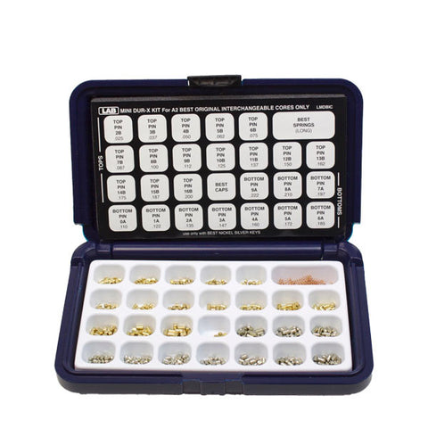 LAB - LMDBIC - Mini DUR-X - BEST A2 ICore Rekeying Pin Kit - UHS Hardware LAB - LMDBIC - Mini DUR-X - BEST A2 ICore Rekeying Pin Kit - UHS Hardware
