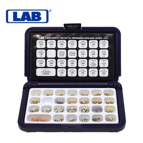 LAB - LMDSCH - Mini DUR-X - Schlage Rekeying Pin Kit - UHS Hardware LAB - LMDSCH - Mini DUR-X - Schlage Rekeying Pin Kit - UHS Hardware