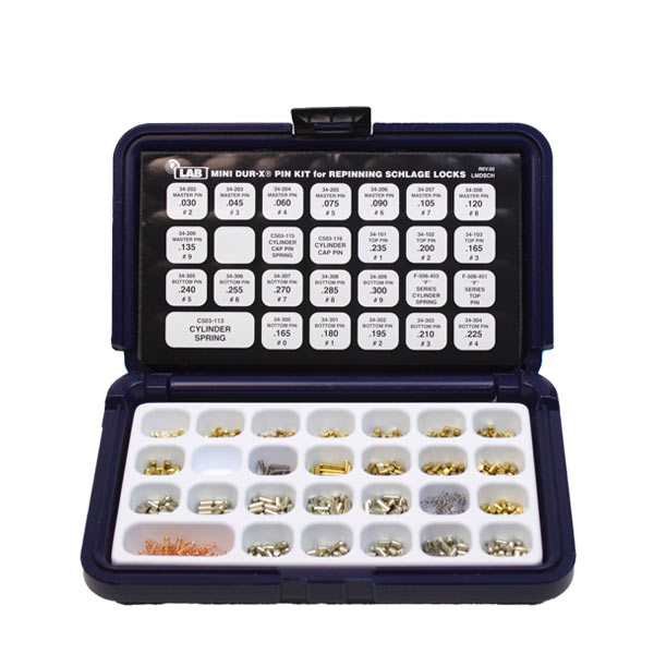 LAB - LMDSCH - Mini DUR-X - Schlage Rekeying Pin Kit - UHS Hardware LAB - LMDSCH - Mini DUR-X - Schlage Rekeying Pin Kit - UHS Hardware