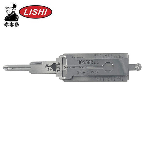 ORIGINAL LISHI - HON58R HD103 HD106 Honda / 8-Cut / 2-In-1 Pick & Decoder - UHS Hardware ORIGINAL LISHI - HON58R HD103 HD106 Honda / 8-Cut / 2-In-1 Pick & Decoder - UHS Hardware