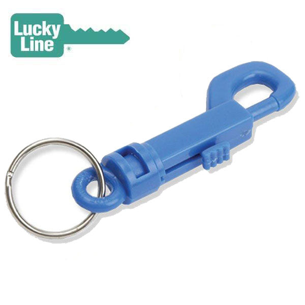 LuckyLine - 41501 - Plastic Key Clip - Assorted - 1 Pack - UHS Hardware LuckyLine - 41501 - Plastic Key Clip - Assorted - 1 Pack - UHS Hardware