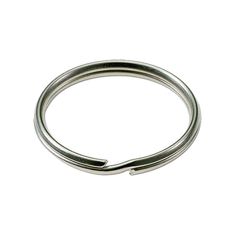 LuckyLine - 76202 - 3/4 Split Key Rings - Nickel-Plated Tempered Steel - 2 Pack - UHS Hardware LuckyLine - 76202 - 3/4 Split Key Rings - Nickel-Plated Tempered Steel - 2 Pack - UHS Hardware