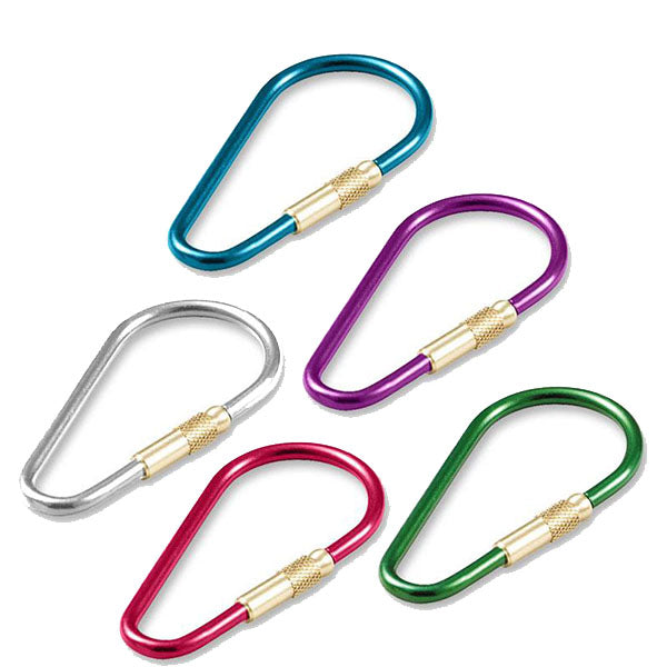 LuckyLine - 73701 - Anodized Oval Key Ring - Assorted - 1 Pack - UHS Hardware LuckyLine - 73701 - Anodized Oval Key Ring - Assorted - 1 Pack - UHS Hardware