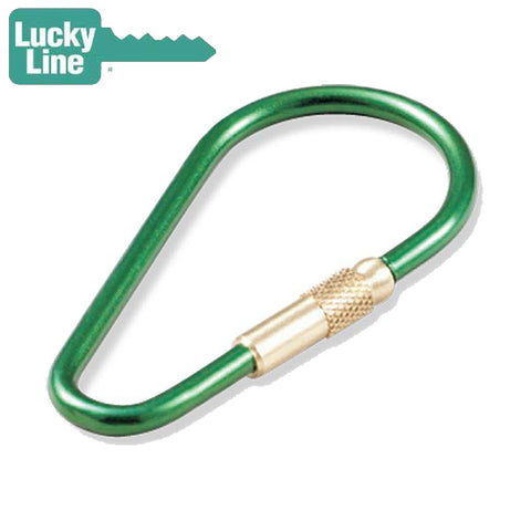 LuckyLine - 73701 - Anodized Oval Key Ring - Assorted - 1 Pack - UHS Hardware LuckyLine - 73701 - Anodized Oval Key Ring - Assorted - 1 Pack - UHS Hardware