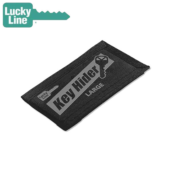 LuckyLine - 91401 - Large Pouch Key Hiders - Black - 1 Pack - UHS Hardware LuckyLine - 91401 - Large Pouch Key Hiders - Black - 1 Pack - UHS Hardware
