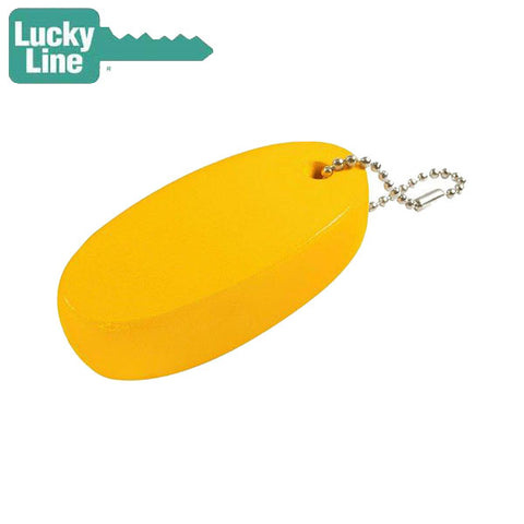 LuckyLine - 92801 - Soft Key Float - Yellow - 1 Pack - UHS Hardware LuckyLine - 92801 - Soft Key Float - Yellow - 1 Pack - UHS Hardware