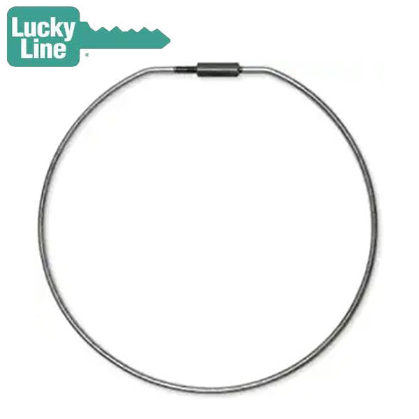 LuckyLine - 79111 - 11" Threaded Lock Key Ring - Silver - 1 Pack - UHS Hardware LuckyLine - 79111 - 11" Threaded Lock Key Ring - Silver - 1 Pack - UHS Hardware