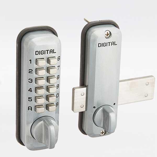 Lockey - C120 - Surface / Rim Mount Digital Keyless Combination Lock - UHS Hardware Lockey - C120 - Surface / Rim Mount Digital Keyless Combination Lock - UHS Hardware