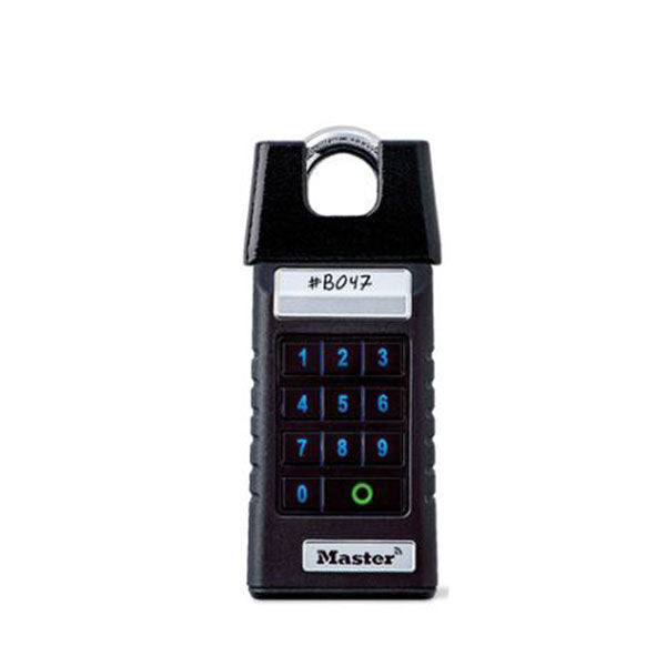 Master Lock - 6400SHENT - ProSeries - Shrouded Shackle Padlock - Bluetooth - Outdoors - Keyless - UHS Hardware