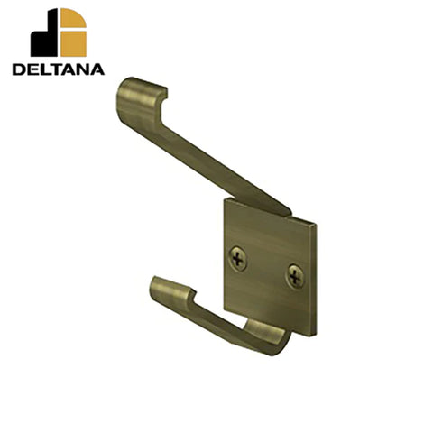 Deltana - Modern Hook - 2-1/4" Projection - Optional Finish Deltana - Modern Hook - 2-1/4" Projection - Optional Finish