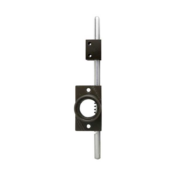 Major Mfg - The Octopod - 9" Lock Bar - Less Cylinder - for Sliding Patio Doors and Windows - Duro Powdercoat - UHS Hardware