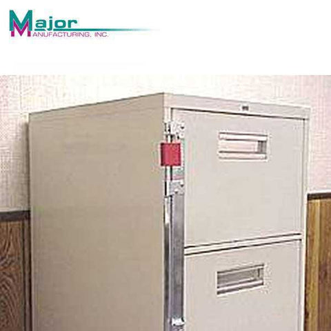 Major Mfg - File Cabinet Bars / Security Lock Bars for Locking File Cabinets / Drawers (Drawers 1 to 5 / Left or Right) - UHS Hardware Major Mfg - File Cabinet Bars / Security Lock Bars for Locking File Cabinets / Drawers (Drawers 1 to 5 / Left or Right) - UHS Hardware