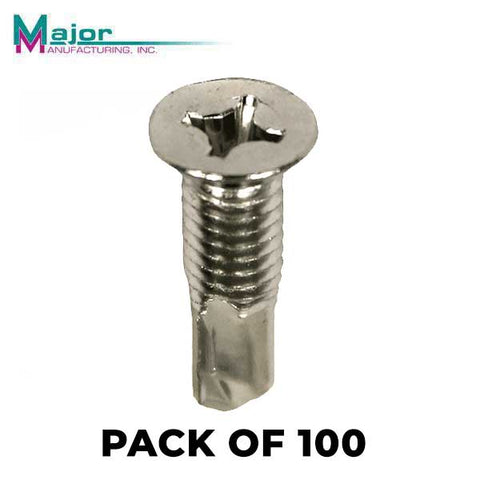 Major Mfg - LS-30-100 - Machine Screws For Steel Doors And Frames (Zinc Plate) (100 Pack) - UHS Hardware Major Mfg - LS-30-100 - Machine Screws For Steel Doors And Frames (Zinc Plate) (100 Pack) - UHS Hardware