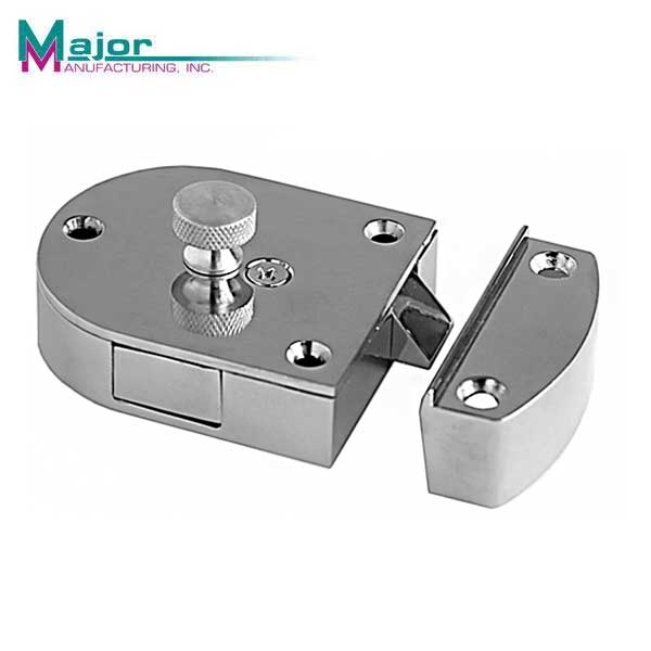Major Mfg - S200-SPA - Secret Gate Latch - Plated Chrome Finish - UHS Hardware Major Mfg - S200-SPA - Secret Gate Latch - Plated Chrome Finish - UHS Hardware