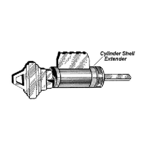 Major Mfg - SCA-10 - Cylinder Shell Extender for Schlage - UHS Hardware Major Mfg - SCA-10 - Cylinder Shell Extender for Schlage - UHS Hardware