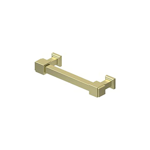 Deltana - Decorative Cabinet Pull - 4" - Manhattan - Solid Brass - Optional Finish Deltana - Decorative Cabinet Pull - 4" - Manhattan - Solid Brass - Optional Finish