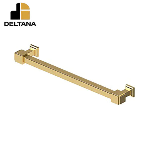 Deltana - Decorative Cabinet Pull - 7" - Manhattan - Solid Brass - Optional Finish