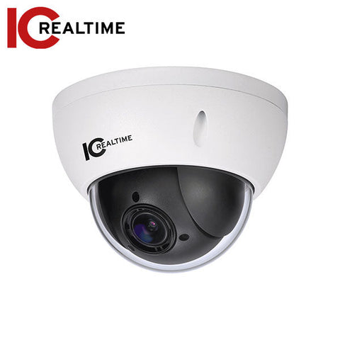 IC Realtime - MPTZ-2 / 4MP PTZ Dome Network Camera / 4x Optical Zoom / IVS / PoE / IP66 / IK10 IC Realtime - MPTZ-2 / 4MP PTZ Dome Network Camera / 4x Optical Zoom / IVS / PoE / IP66 / IK10