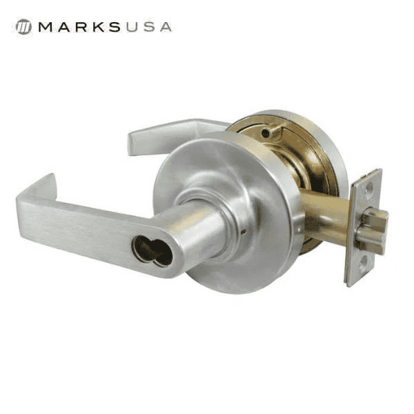 Marks USA -175RAB - Commercial Lever - IC Core ( SFIC ) - 2 3/4" Backset - 26D - Entrance - Grade 2 - UHS Hardware Marks USA -175RAB - Commercial Lever - IC Core ( SFIC ) - 2 3/4" Backset - 26D - Entrance - Grade 2 - UHS Hardware