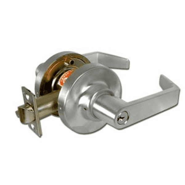 Marks USA -195F- Commercial Lever - 2 3/4" Backset - 26D - Storeroom- Grade 1 - UHS Hardware Marks USA -195F- Commercial Lever - 2 3/4" Backset - 26D - Storeroom- Grade 1 - UHS Hardware