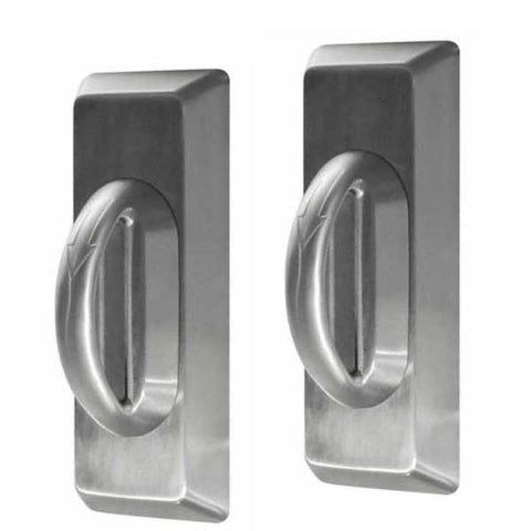 Marks USA -195BHN - Lifesaver D-Lig Slide Behavioral Health Lockset - 32D - Satin Stainless - Passage - Grade 1 - UHS Hardware Marks USA -195BHN - Lifesaver D-Lig Slide Behavioral Health Lockset - 32D - Satin Stainless - Passage - Grade 1 - UHS Hardware