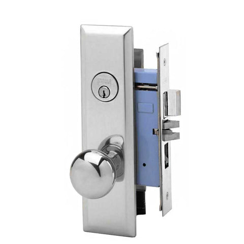 Marks USA - 7NY10A/26D - New York Mortise Knob Lock - U26D - 1-1/4" X 8"- Entrance - LH - UHS Hardware Marks USA - 7NY10A/26D - New York Mortise Knob Lock - U26D - 1-1/4" X 8"- Entrance - LH - UHS Hardware