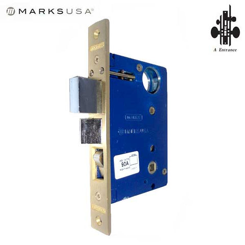Marks USA - 91A/3 - Metro Mortise Knob Lock - US3 - 1-1/16" x 7-5/8"- Entrance - LH - UHS Hardware Marks USA - 91A/3 - Metro Mortise Knob Lock - US3 - 1-1/16" x 7-5/8"- Entrance - LH - UHS Hardware