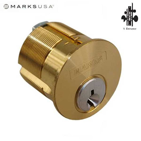 Marks USA - 91A/3 - Metro Mortise Knob Lock - US3 - 1-1/16" x 7-5/8"- Entrance - LH - UHS Hardware Marks USA - 91A/3 - Metro Mortise Knob Lock - US3 - 1-1/16" x 7-5/8"- Entrance - LH - UHS Hardware