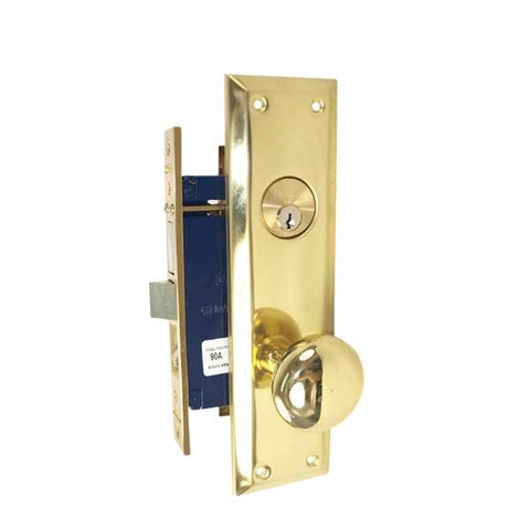 Marks USA - 91A/3 - Metro Mortise Knob Lock - US3 - 1-1/16" x 7-5/8"- Entrance - LH - UHS Hardware Marks USA - 91A/3 - Metro Mortise Knob Lock - US3 - 1-1/16" x 7-5/8"- Entrance - LH - UHS Hardware
