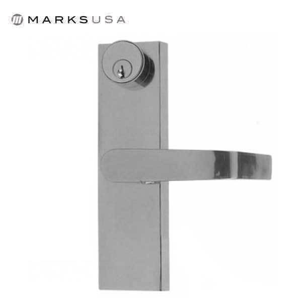 Marks USA - MESC600A Lever / Escuteon Entry Trim For Marks M9900 Exit Devices - UHS Hardware Marks USA - MESC600A Lever / Escuteon Entry Trim For Marks M9900 Exit Devices - UHS Hardware