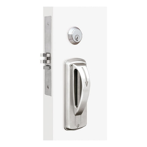 TownSteel - MRX-A - 5-Point Ligature Resistant Mortise Lock with Arch Escutcheon Trim - Optional Function - Optional Handing - Fire Rated - Stainless Steel - Grade 1 TownSteel - MRX-A - 5-Point Ligature Resistant Mortise Lock with Arch Escutcheon Trim - Optional Function - Optional Handing - Fire Rated - Stainless Steel - Grade 1