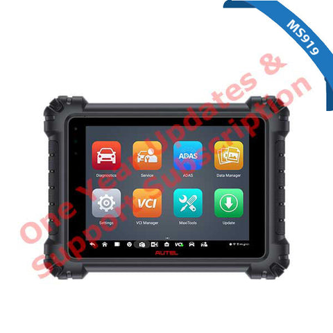 Autel - MaxiSYS MS919 - Advanced Smart Diagnostic Tool - Updates & Support Sub - 1 YEAR - UHS Hardware Autel - MaxiSYS MS919 - Advanced Smart Diagnostic Tool - Updates & Support Sub - 1 YEAR - UHS Hardware