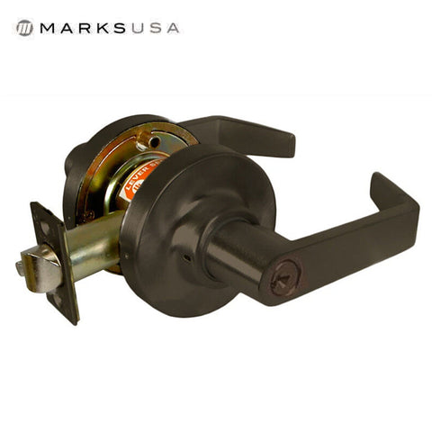 Marks USA - 195F - Commercial Lever Set - 2 3/4" Backset - Optional Finish - Storeroom- Grade 1 - UHS Hardware Marks USA - 195F - Commercial Lever Set - 2 3/4" Backset - Optional Finish - Storeroom- Grade 1 - UHS Hardware