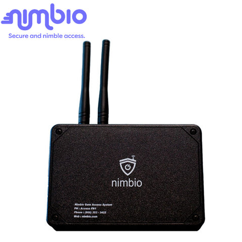 NIMBIO - Cellular Keyless Entry System - Make any Gate, Building, or Entry smart NIMBIO - Cellular Keyless Entry System - Make any Gate, Building, or Entry smart