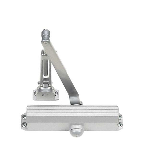 Norton - 1601H - Tri-Packed Manual Door Closer - Hold Open - Adjustable Arm - Size 3-6 - Satin Aluminum - Grade 1 - UHS Hardware Norton - 1601H - Tri-Packed Manual Door Closer - Hold Open - Adjustable Arm - Size 3-6 - Satin Aluminum - Grade 1 - UHS Hardware