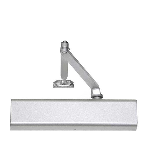 Norton - 210 - Tri-Packed Manual Door Closer - Adjustable Arm - Size 1-6 - Satin Aluminum - Grade 1 - UHS Hardware Norton - 210 - Tri-Packed Manual Door Closer - Adjustable Arm - Size 1-6 - Satin Aluminum - Grade 1 - UHS Hardware