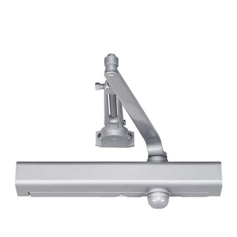 Norton - 8301H - Tri-Packed Manual Door Closer - Slim Cover - Hold Open - Adjustable Arm - Sizes 1-6 - Satin Aluminum - Grade 1 - UHS Hardware Norton - 8301H - Tri-Packed Manual Door Closer - Slim Cover - Hold Open - Adjustable Arm - Sizes 1-6 - Satin Aluminum - Grade 1 - UHS Hardware