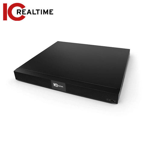 IC Realtime - NVR-MX16POE-1U4K1 / 16Ch Shelf-Mount NVR / 16TB Max (Starting At 4TB HDD) / Integrated 16 Port POE / 8MP IP Support / 128Mbps Bandwidth IC Realtime - NVR-MX16POE-1U4K1 / 16Ch Shelf-Mount NVR / 16TB Max (Starting At 4TB HDD) / Integrated 16 Port POE / 8MP IP Support / 128Mbps Bandwidth