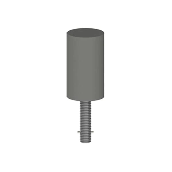 Hager - 269T - Heavy Duty Floor Stop Tall - Zinc Dichromate