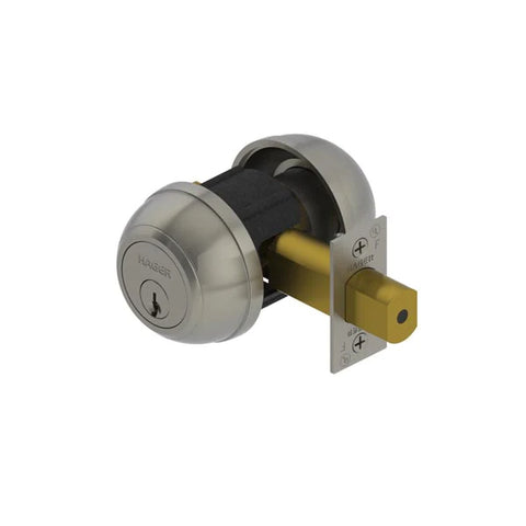 Hager - 3114 - Deadbolt - Double Cylinder - 2-3/4" - Satin Chrome - Optional Keyway Hager - 3114 - Deadbolt - Double Cylinder - 2-3/4" - Satin Chrome - Optional Keyway