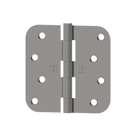 Hager - RC1542 - 5-Knuckle - Round Corner by 5/8" radius - Plain Bearing with Fasteners - Optional Size - Optional Finish - Optional Pin Function Hager - RC1542 - 5-Knuckle - Round Corner by 5/8" radius - Plain Bearing with Fasteners - Optional Size - Optional Finish - Optional Pin Function