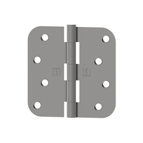 Hager - RC1841 - 5-Knuckle - Round Corner 5/8" Radius - Plain Bearing With Fasteners - 4" x 4" - Optional Finish Hager - RC1841 - 5-Knuckle - Round Corner 5/8" Radius - Plain Bearing With Fasteners - 4" x 4" - Optional Finish