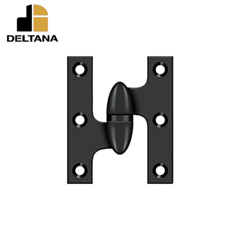 Deltana - 2-1/2" x 2" Hinge - Left Handed - Optional Finish Deltana - 2-1/2" x 2" Hinge - Left Handed - Optional Finish