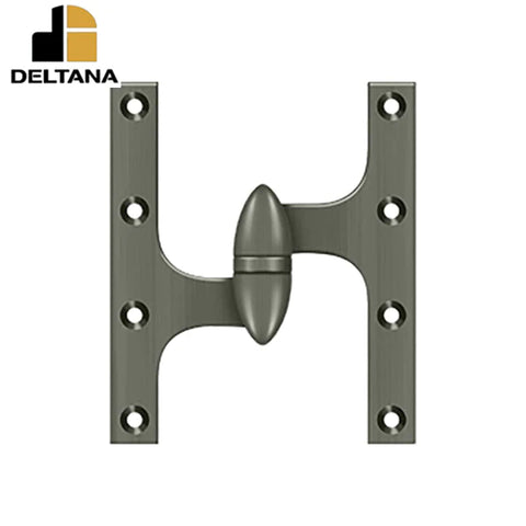 Deltana - 6" x 5" Hinge - Left Handed - Optional Finish Deltana - 6" x 5" Hinge - Left Handed - Optional Finish