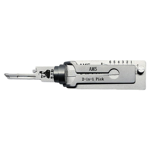 ORIGINAL LISHI - AM5 Tool / 2-in-1 / Padlock Pick & Decoder - AG ORIGINAL LISHI - AM5 Tool / 2-in-1 / Padlock Pick & Decoder - AG