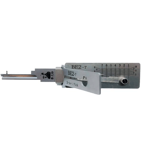 Original Lishi - BE2 BEST A / 7-Pin / 2-in1 Residential Tool / AG - UHS Hardware Original Lishi - BE2 BEST A / 7-Pin / 2-in1 Residential Tool / AG - UHS Hardware