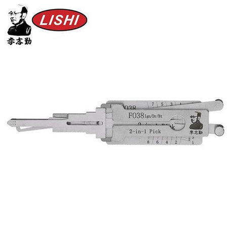 ORIGINAL LISHI H75 / FO38 / Ford / 2-in-1 Pick & Decoder / Ignition / Door / Trunk AG - UHS Hardware ORIGINAL LISHI H75 / FO38 / Ford / 2-in-1 Pick & Decoder / Ignition / Door / Trunk AG - UHS Hardware