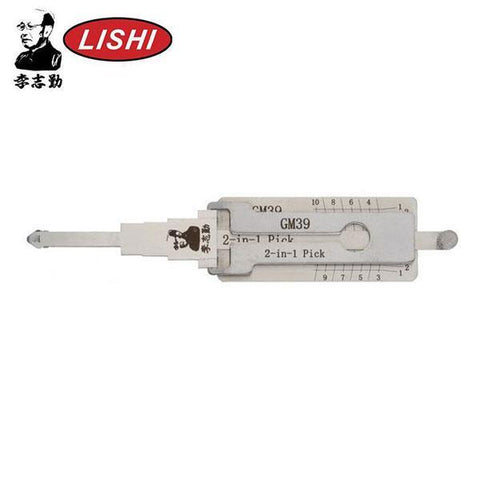 ORIGINAL LISHI GM / GM39 / B102 / 10-Cut / 2-In-1 / Pick AG - UHS Hardware ORIGINAL LISHI GM / GM39 / B102 / 10-Cut / 2-In-1 / Pick AG - UHS Hardware