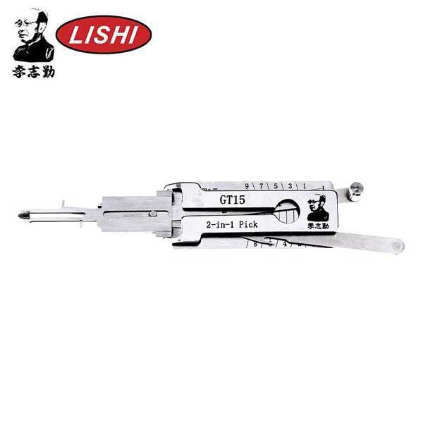 ORIGINAL LISHI - Alfa Romeo Fiat / 8-Cut / GT15/ 2-in-1 Pick / Decoder - UHS Hardware ORIGINAL LISHI - Alfa Romeo Fiat / 8-Cut / GT15/ 2-in-1 Pick / Decoder - UHS Hardware